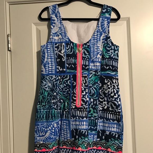 Lilly Pulitzer Mila Stretch Shift Dress - Picture 3 of 4